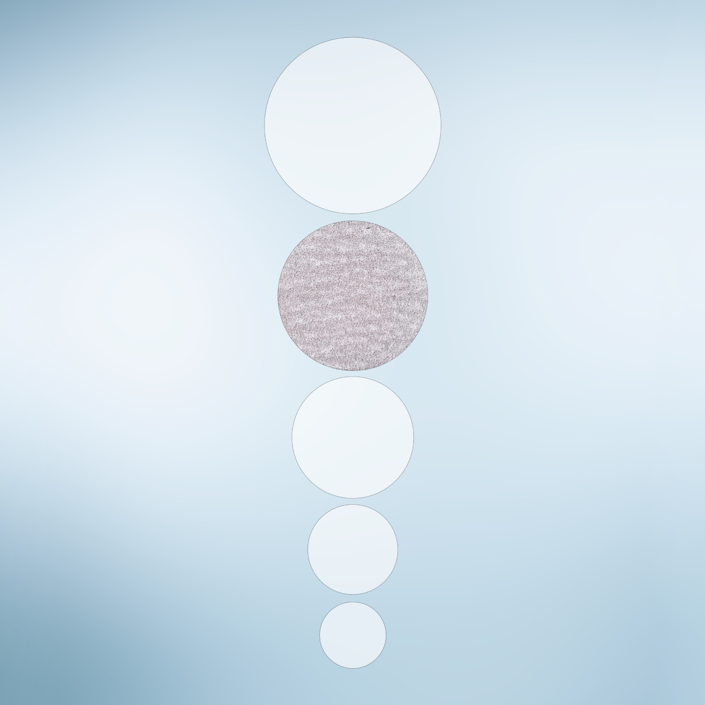 U – Podo disc files L Ø25 - Standard