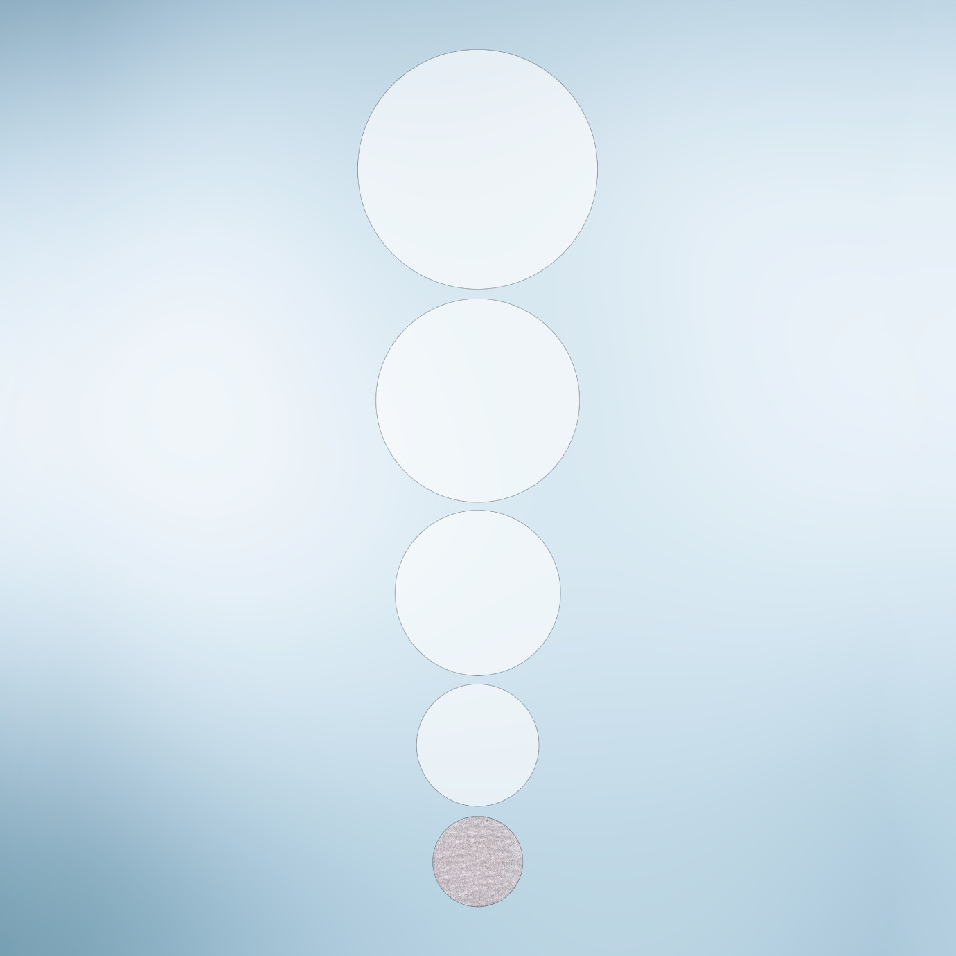 U – Podo disc files XS Ø10 - Standard