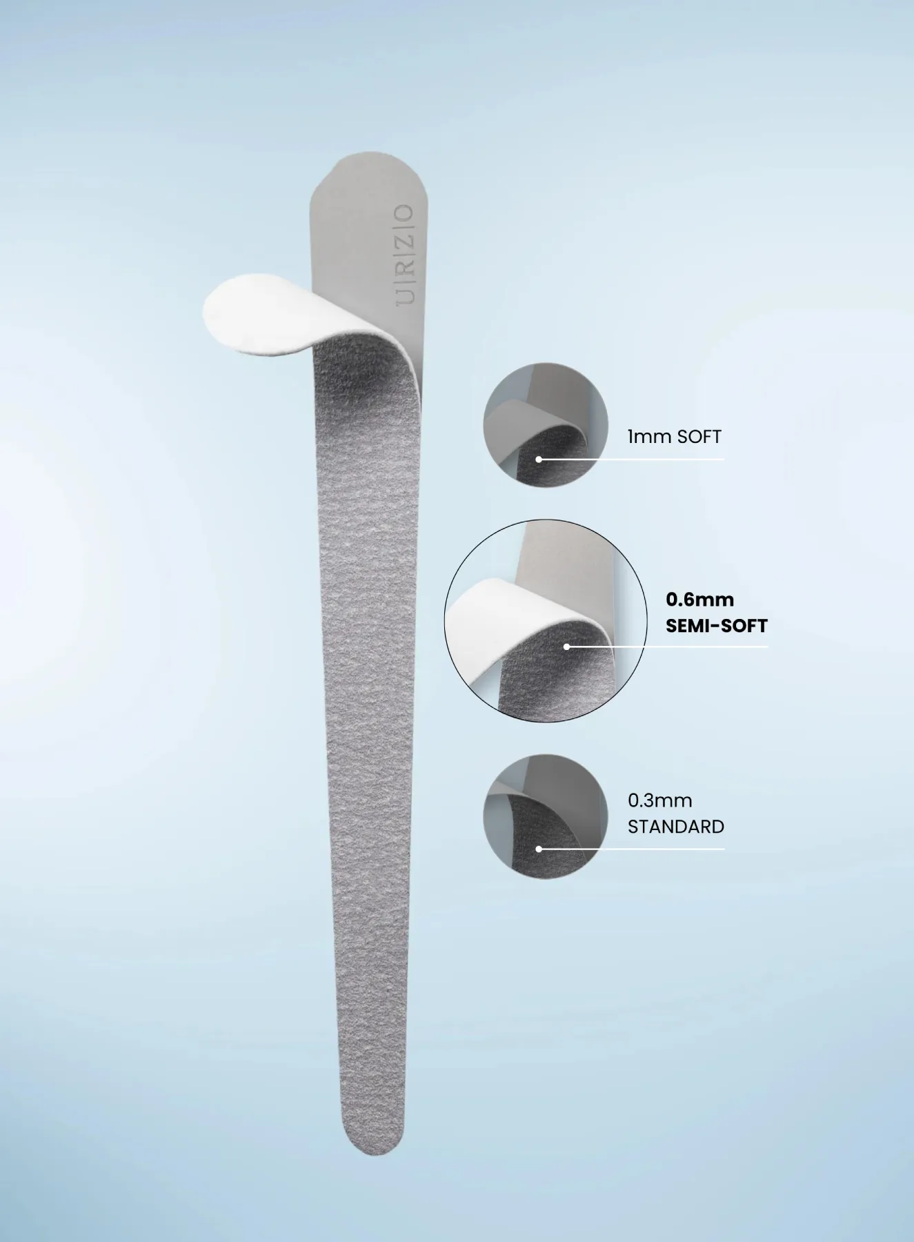 semi-soft Lime per unghie drop diva Semi-soft interchangeable nail files drop diva